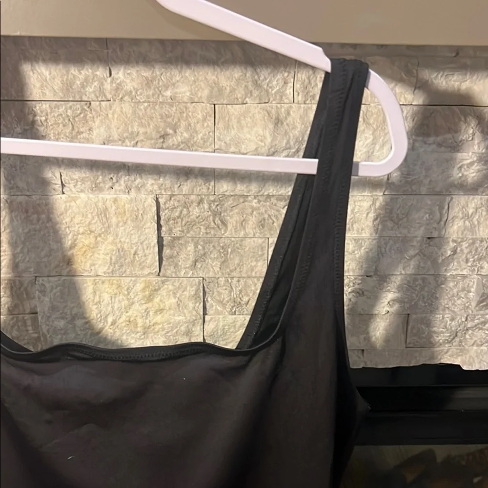 NWT SKIMS Black Swim Tank Dress size 4x